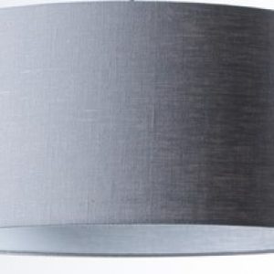 Gratis kleurstal - Licht grijze luxe linnen lampenkap (Stylish)