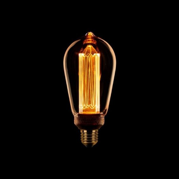 Edison LED Lamp - Kooldraad met E27 fitting
