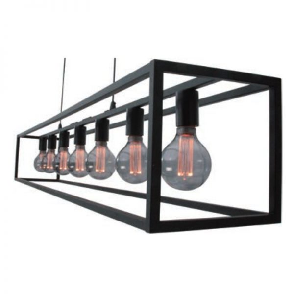 Cubic Hanglamp Frame XL - zijkant