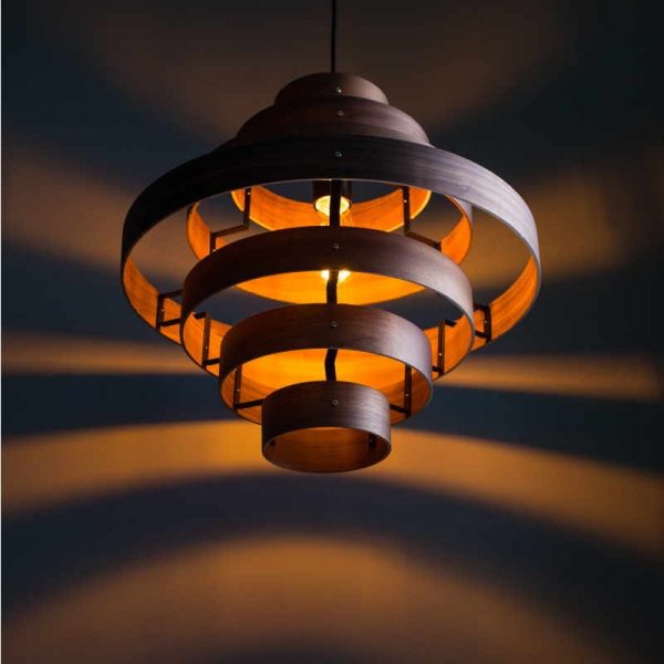 Luxa - Grote houten hanglamp