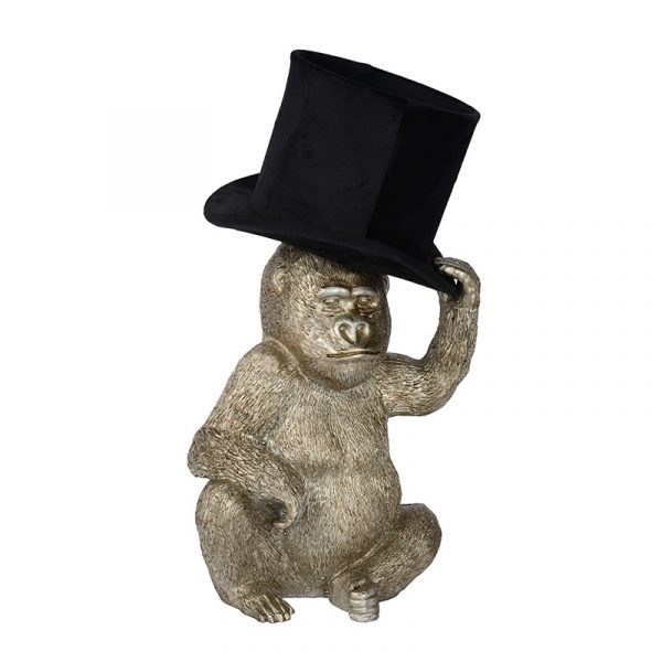 Monkey Hat Tafellamp Zwart Goud