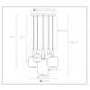 Joanet_hanglamp_5-lichts_rookglas