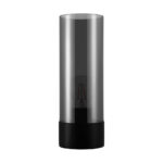 Gaston_koker_tafellamp_rookglas_lampencompleet