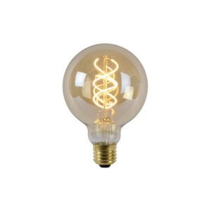 lampencompleet-lucide-amber-3-stappen-dimbaar-globe-95mm-e27-led-spiraal