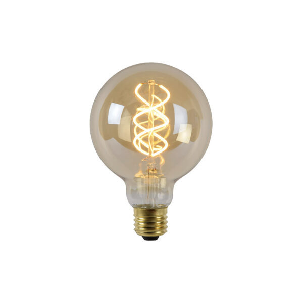 lampencompleet-lucide-amber-3-stappen-dimbaar-globe-95mm-e27-led-spiraal