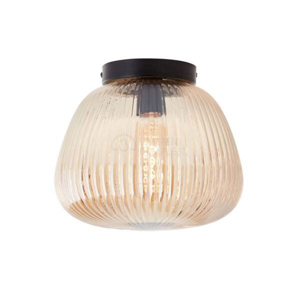 Robbie_plafondlamp_amberkleur_25cm_lampencompleet_