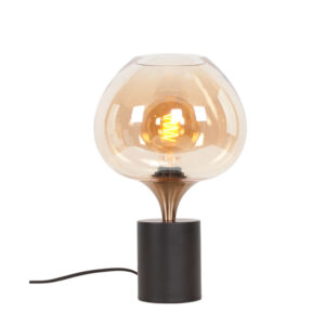 fresu-tafellamp-amber-brons