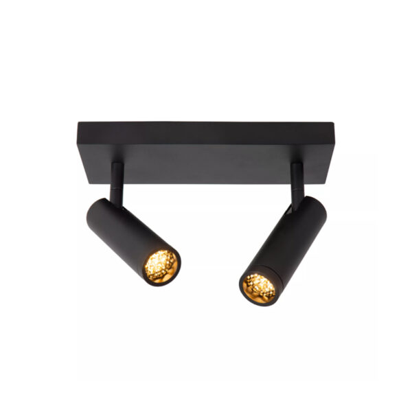grado-spot-2-lichts-zwart-lampencompleet