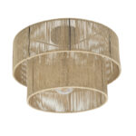 morris-plafondlamp-jute-45cm-lampencompleet