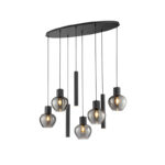 ligari-8-lichts-zwart-smoke-lampencompleet