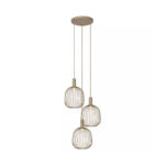 esterel-hanglamp-3L-rond-taupe-lampencompleet