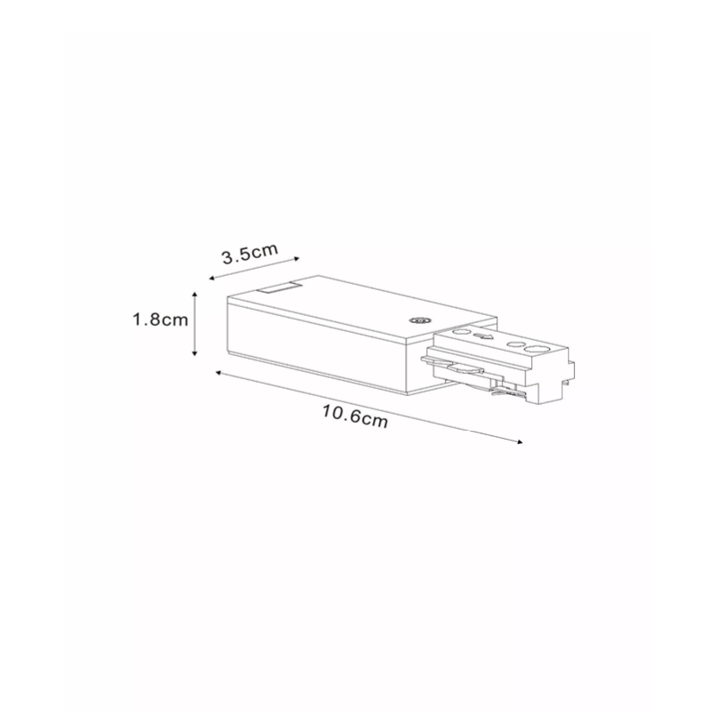 track-lucide-startvoeding-enkel-railverlichting-railsysteem-zwart-lampencompleet5-tekening
